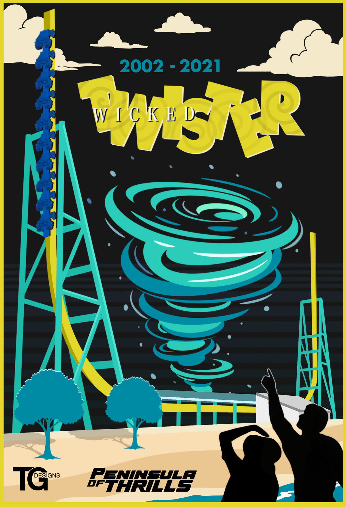 Intamin Impulse Exclusive Poster